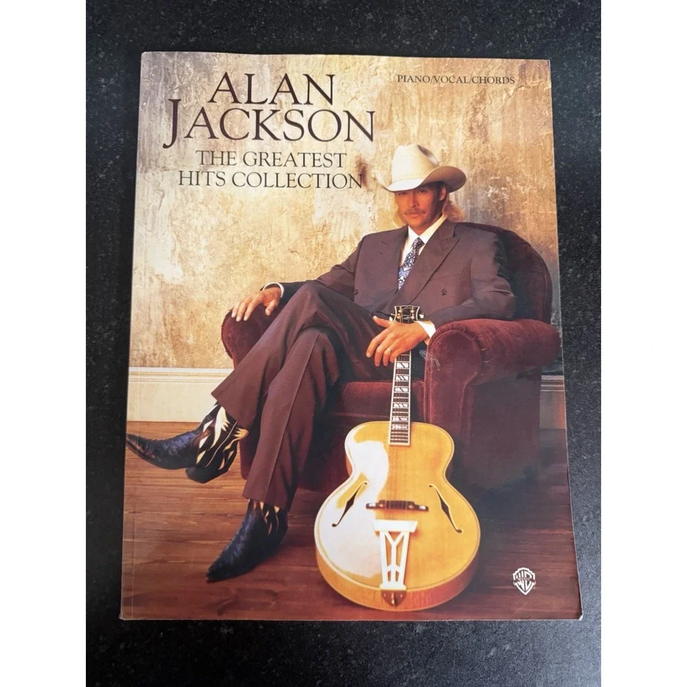 Alan Jackson 3 Book Songbook Lot Piano Vocal Chords Greatest Hits Country Music